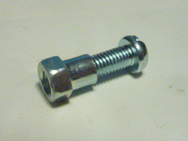 NOS 1 vis M5 fixation collier porte gourde pas 0.80 vintage SHIMANO