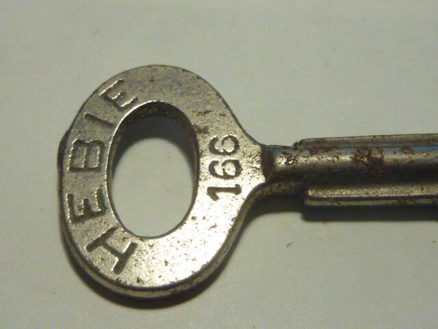 clé cadenas Schlüssel Hebie Trumpf Nummer 166