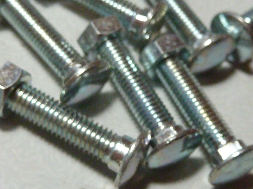 ✨ Ancien stock NOS  Lot de 3 vis Algi M5 x 25 mm Tête ronde à méplat avec collet