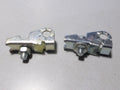 NOS vintage 2 attache support de phare cibié soubitez de velo pour patte 8 mm ..