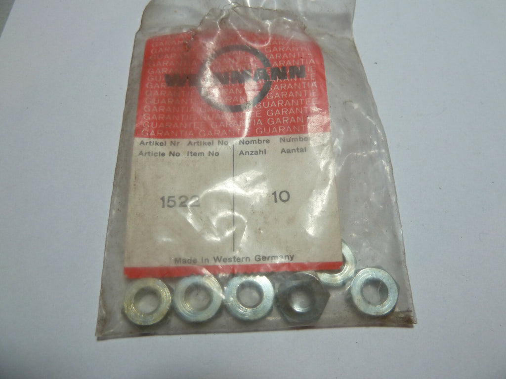 ✨NOS 2 WEINMANN BRAKE BOLTS  2 vis écrou de frein velo vintage 1522✨✨