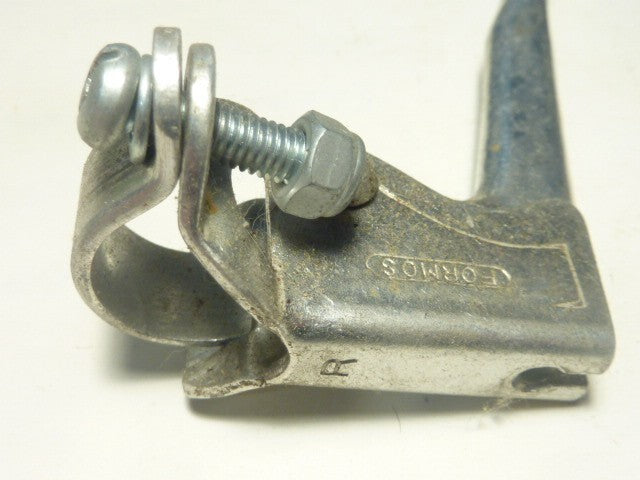 NOS 1 leviers poignées droit manchons vélo  vintage Formos alu