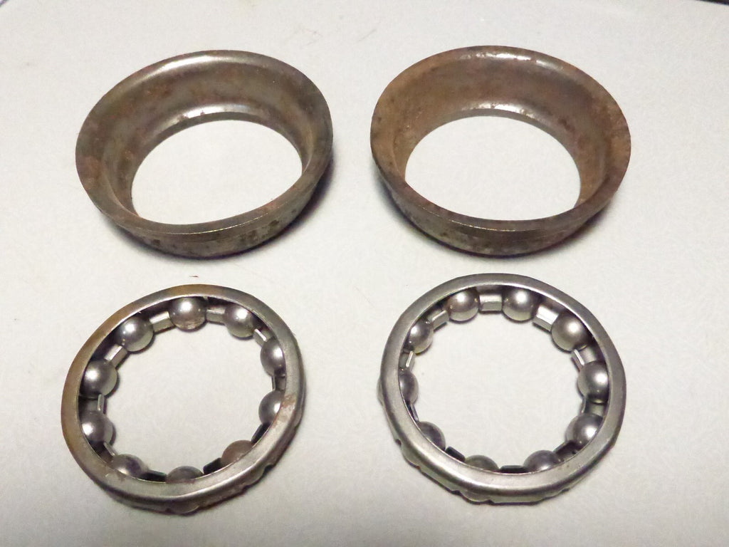 BMX 2 Cuvettes de pédalier acier ø 51.5 mm - NOS - Oldschool, Vintage coupelles