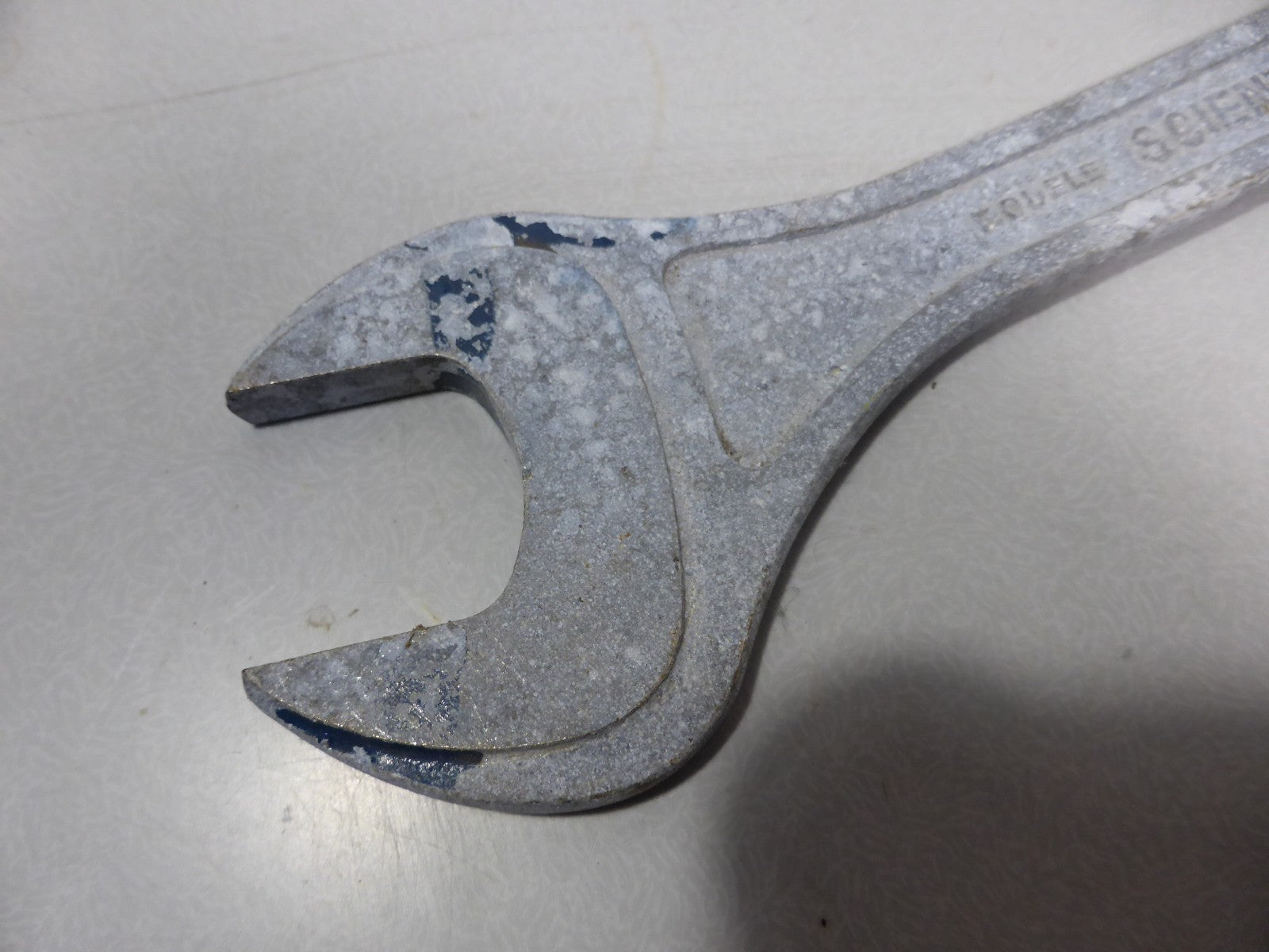 Ancienne Clé à Fourche FACOM Vanachrome N°33 Modèle Scientific 32 mm et 35 mm