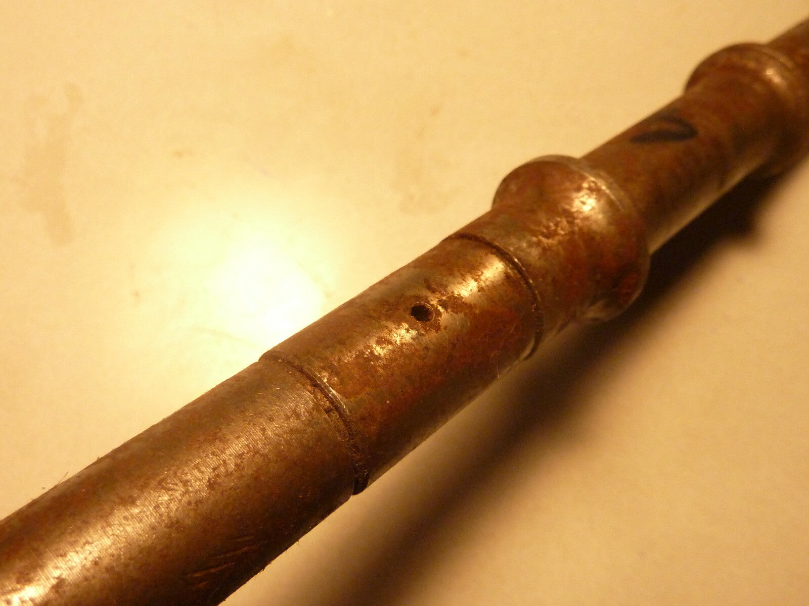 Axe RFG pédalier longueur 193 mm diamètre 16 mm 2 gorges pour circlip clavettes