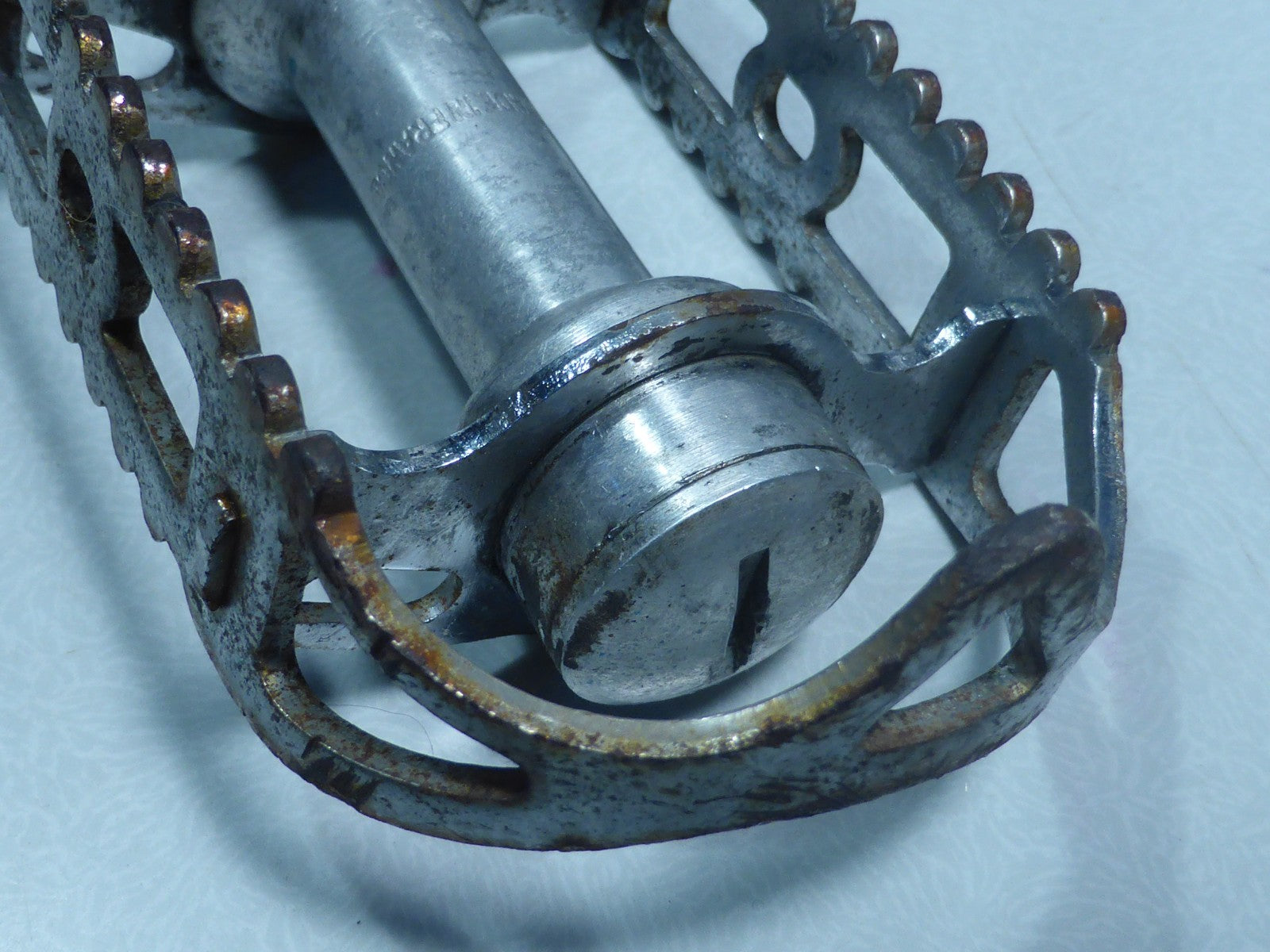 1 paire pédales Atom vélo ancien vintage pedals   14/125