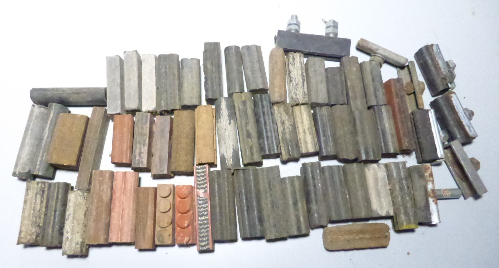 ✨ Lot porte-patins de frein vélo vintage – anciens supports brake pads bicycle ✨