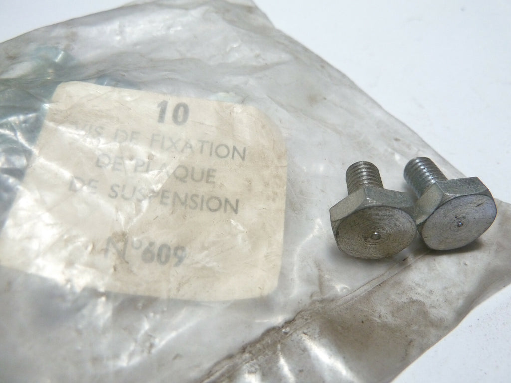 ✨ 2 Vis Épaulées Fixation Moteur Solex 2200 – M6 NOS Algi 1950-1964 ✨