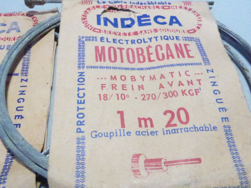 NOS ancien Câble frein Avant Mobymatic 18/10 neuf motobecane