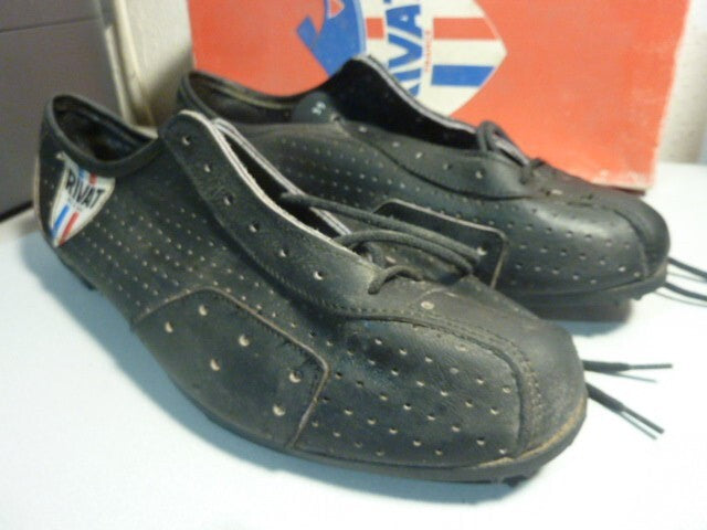 Chaussures de cyclisme ancienne   - RIVAT - Made in France - T39