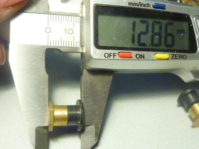 ✨ NOS / Neuf 2 Vis doublet tête ronde carter Bolt Screw Laiton & acier Vintage ✨