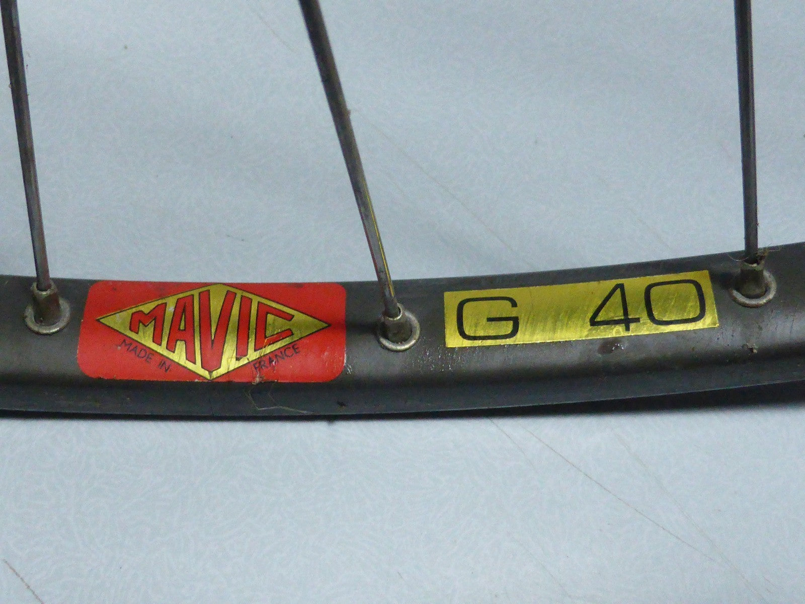 ✨Mavic G40 NOS Roue Avant 700C 36 Rayons Moyeu Mavic Vintage Rare velo vintage✨