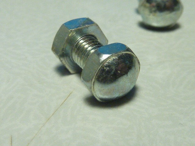 ✨ NOS 3 vis écrou carter mobylette vélo fixation ancien stock tête bombé 5x11✨