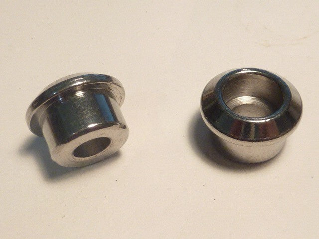 2 bague du haut de potence vtt vtc vintage stem chromé