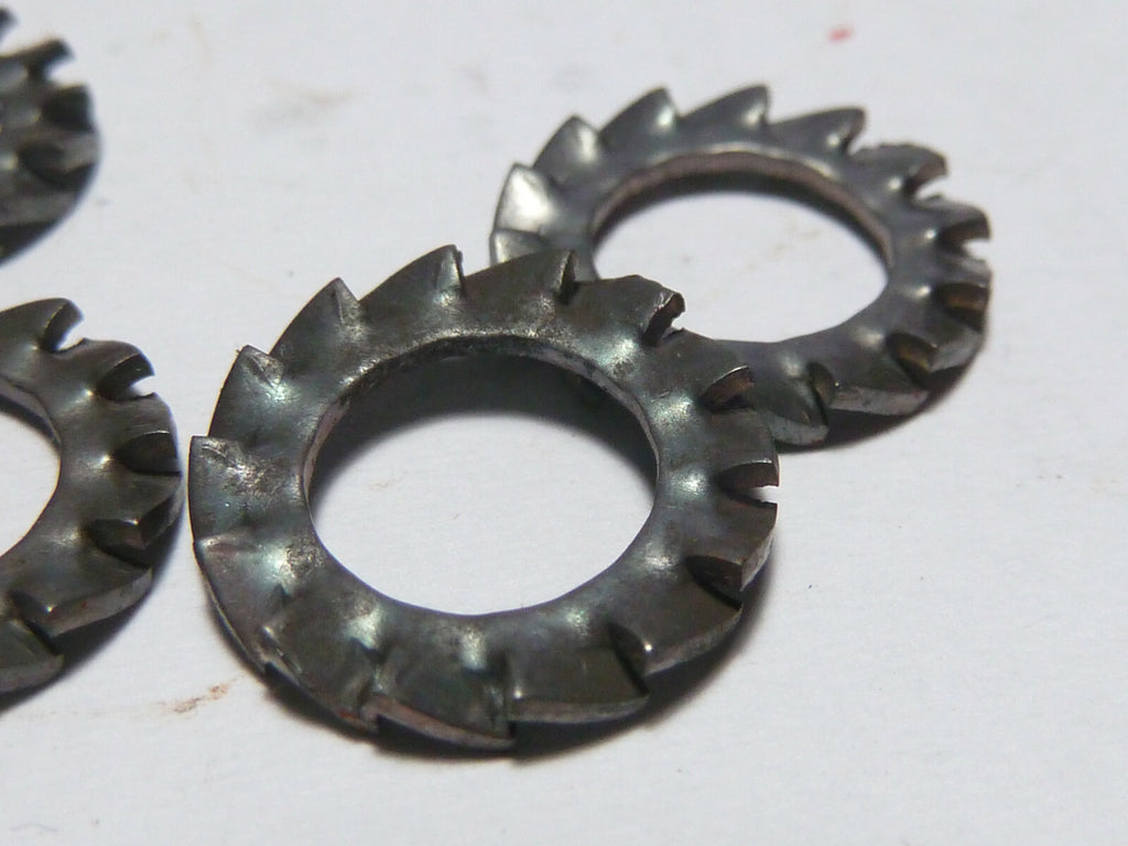 NOS algi  100 Rondelle Dentée M8 8x14 anti vibration dentelée éventail