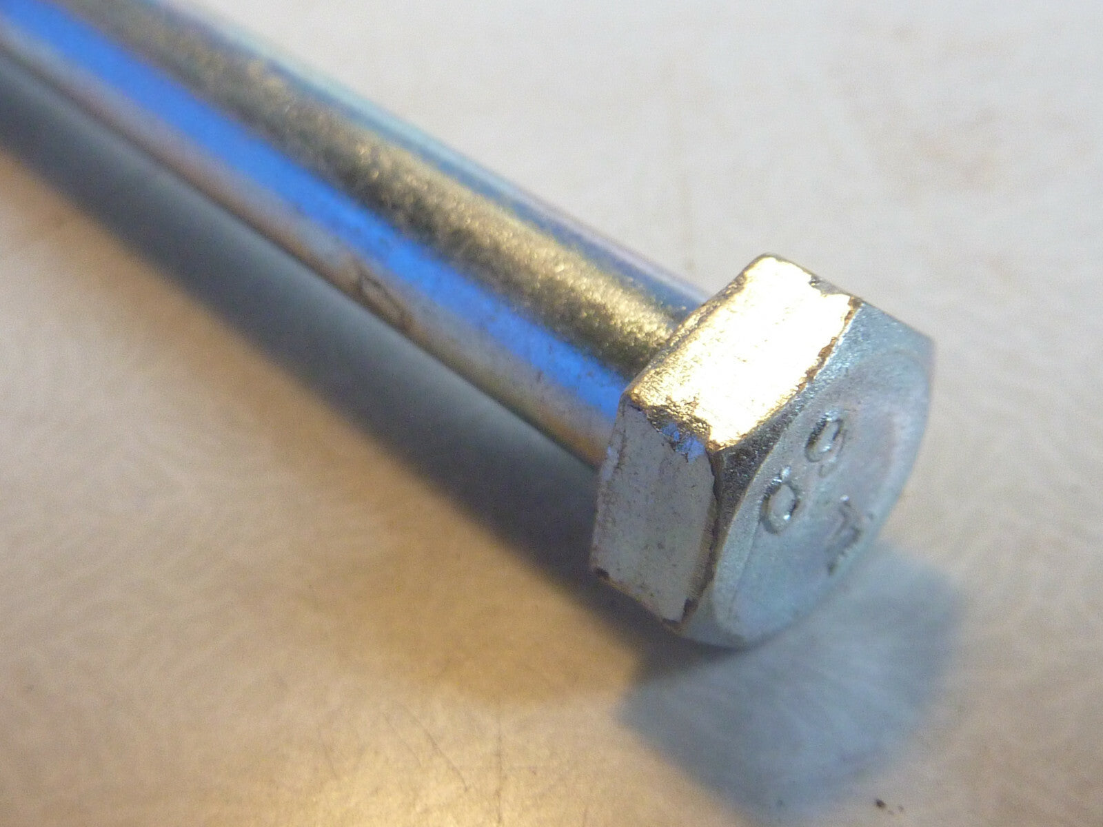 NOS 1 boulon grand Axe de béquille diamètre 8mm x 90 mm cyclos motobécane 8x90