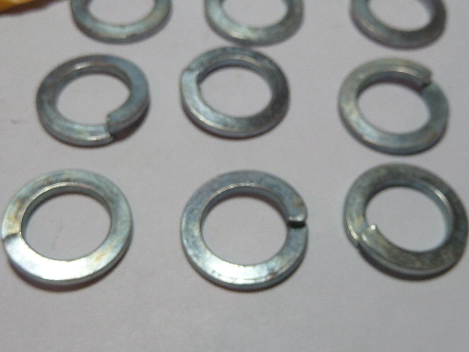 Lot de 7 rondelles grower 12 mm solex motobecane peugeot  12x19 ancien stock
