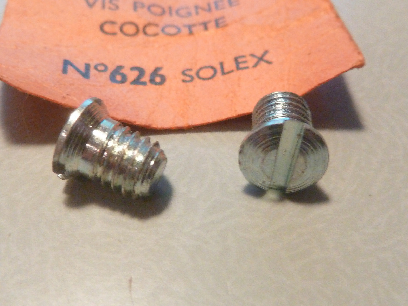 ✨ NOS neu Vis poignée Solex 1700 longue – M6 – Algi – Made in France ✨