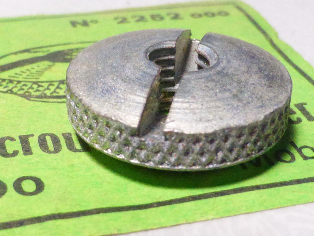✨ NOS Vintage ALGI 1 Molette  Écrou Carter 6x100 Mobylette Ancien Stock✨