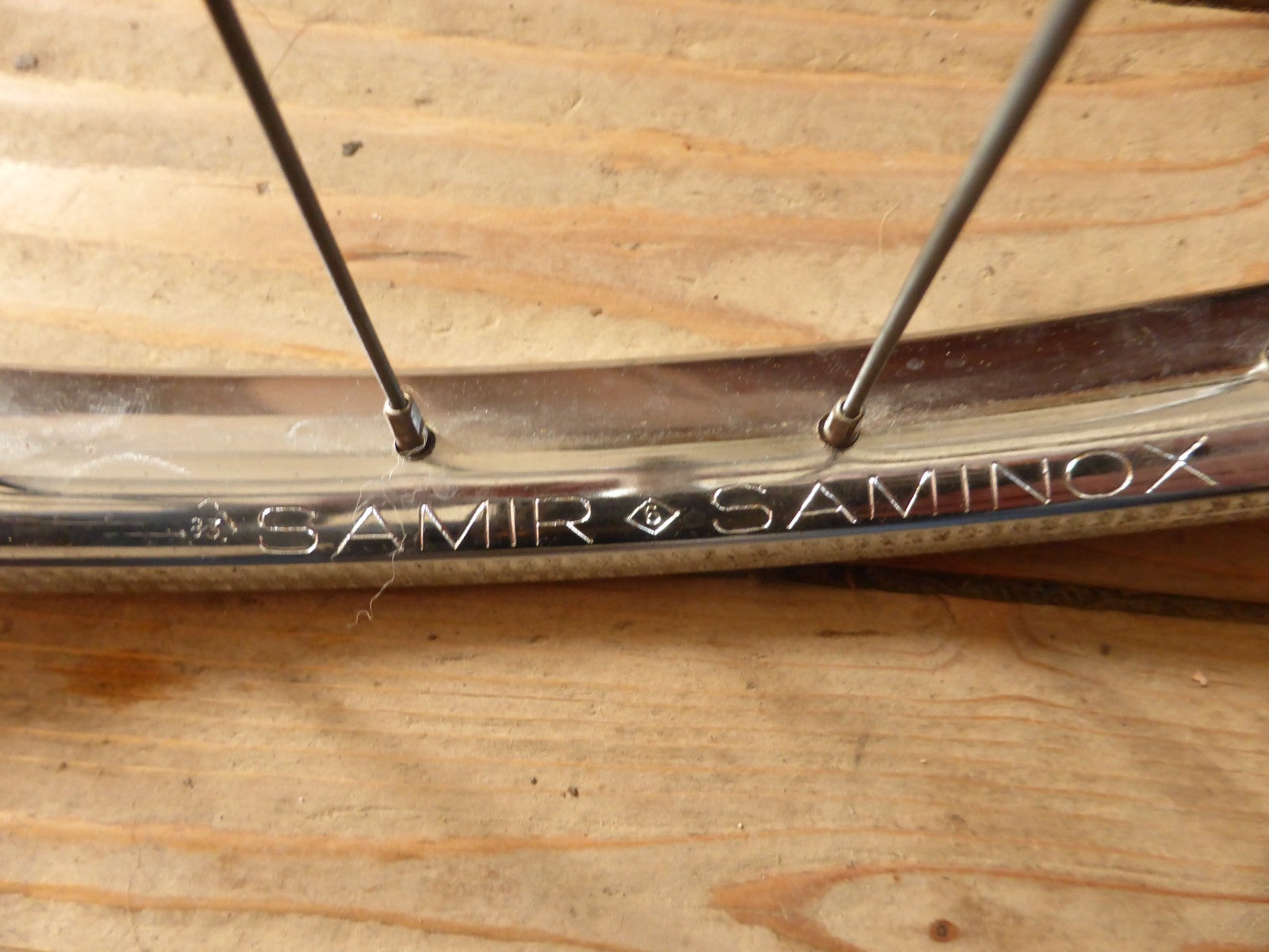 ✨ NOS  Roue Vélo Vintage SAMIR 650B Saminox 1983 – Moyeu Maillard✨