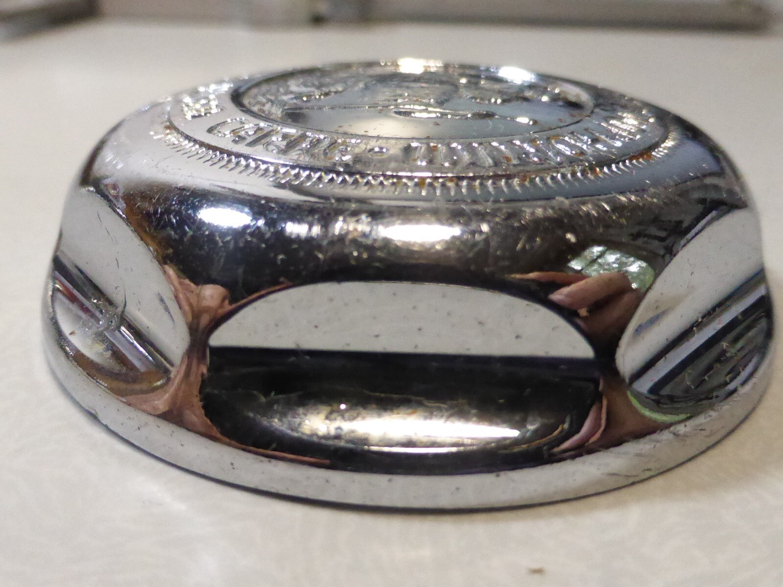 ancienne cloche de Sonnette  vintage timbale timbre Bell cycles saint Christophe