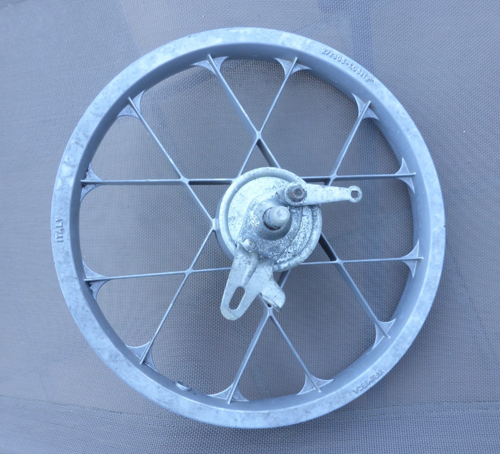 ✨ NOS Roue BMX 1.06x12"  à Bâtons Aluminium – Frein Tambour - Grimeca  27×305 ✨
