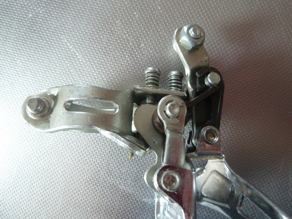 NOS neu Vintage Derailleur avant double Shimano Fd-Ax50 FD-AX50