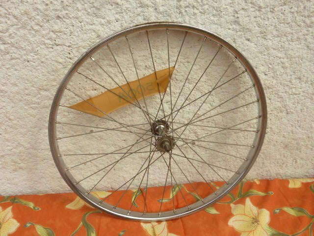RARE Saminox Samir 500A ROUE velo wheels peugeot pneu 500x28 jante 500x21 20"