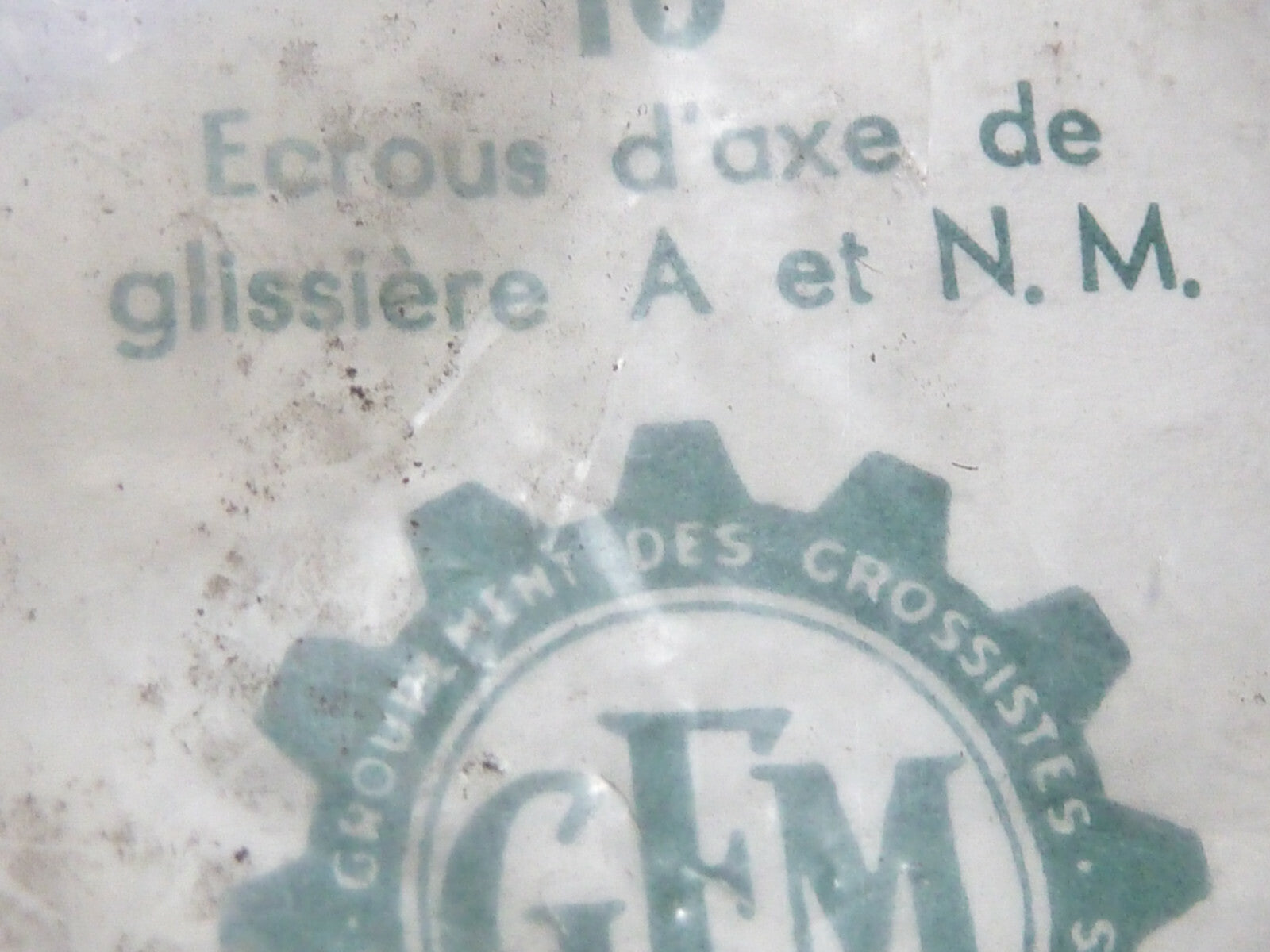 ✨ 1 Écrou d’Axe de Glissière Solex – Épaulé M6 – NOS Vintage GFM France ✨