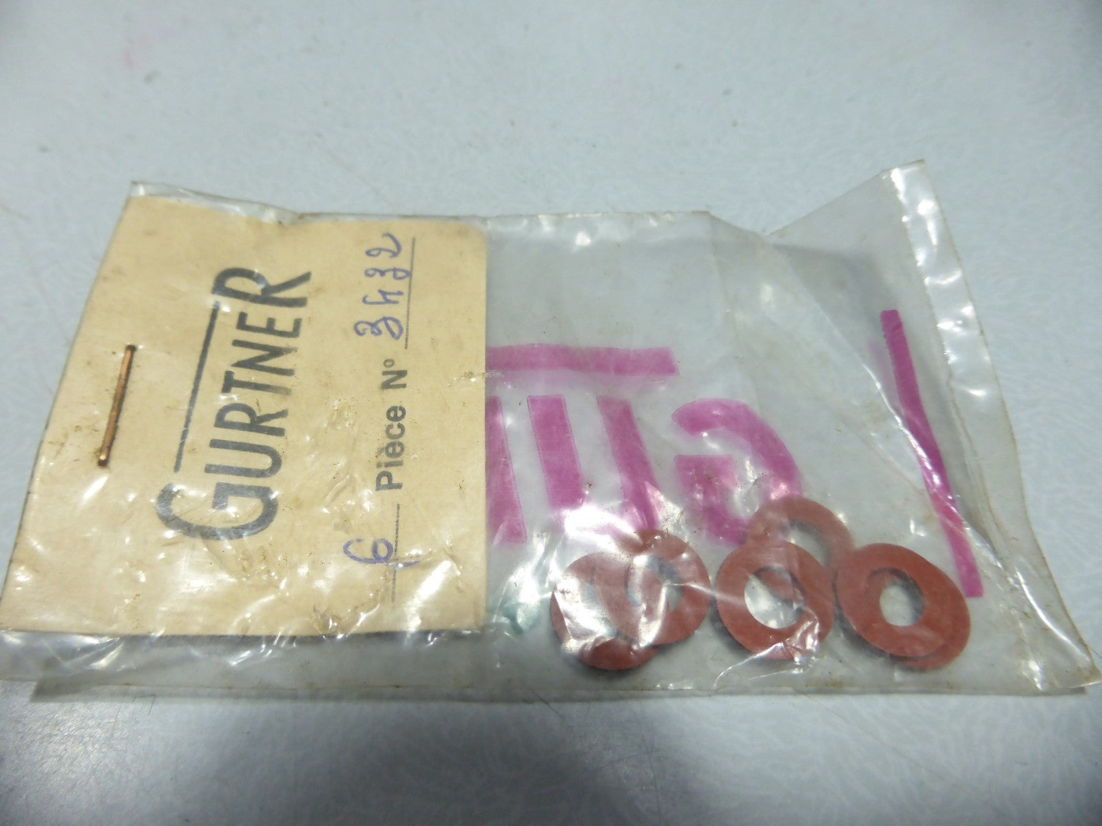 ✨ NOS  Joint / Rondelle pour carburateur Gurtner 3432 Ancien stock  Motobécane✨