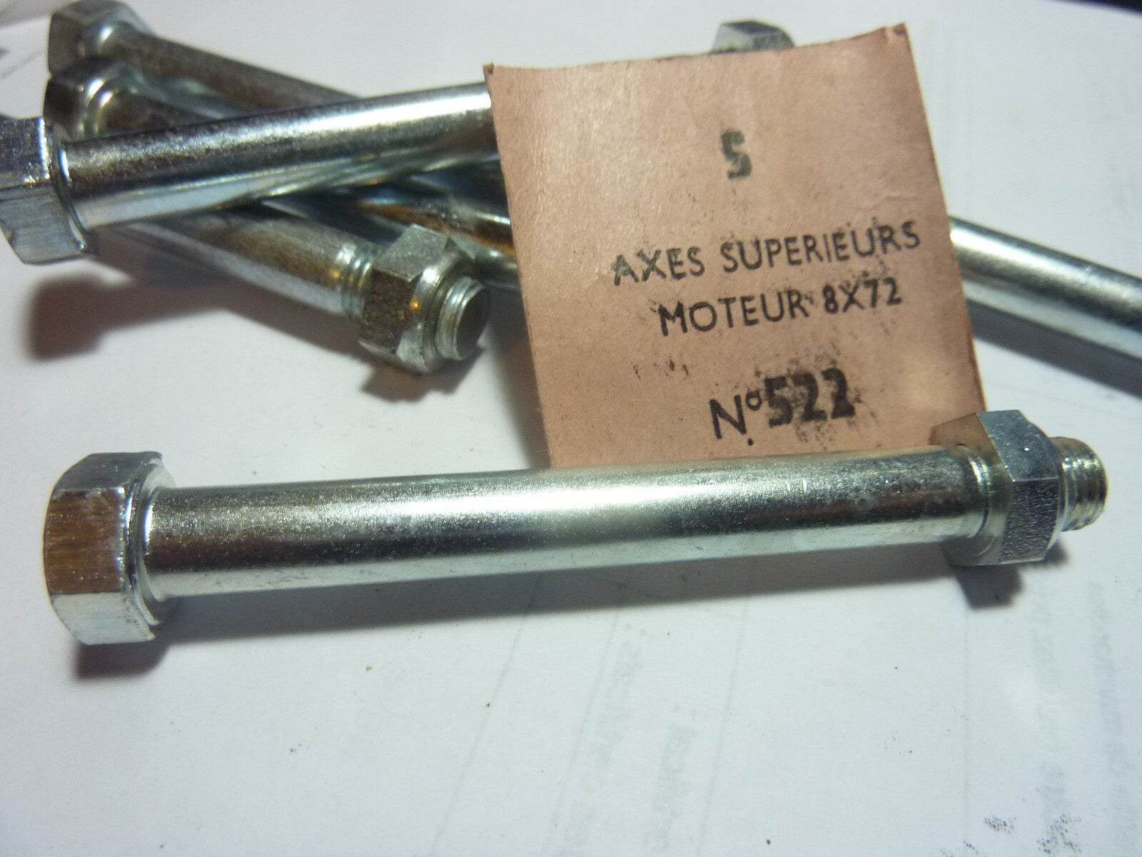 ✨ Algi – Axe de béquille adaptable fixation moteur 8x72 – Ancien stock ✨