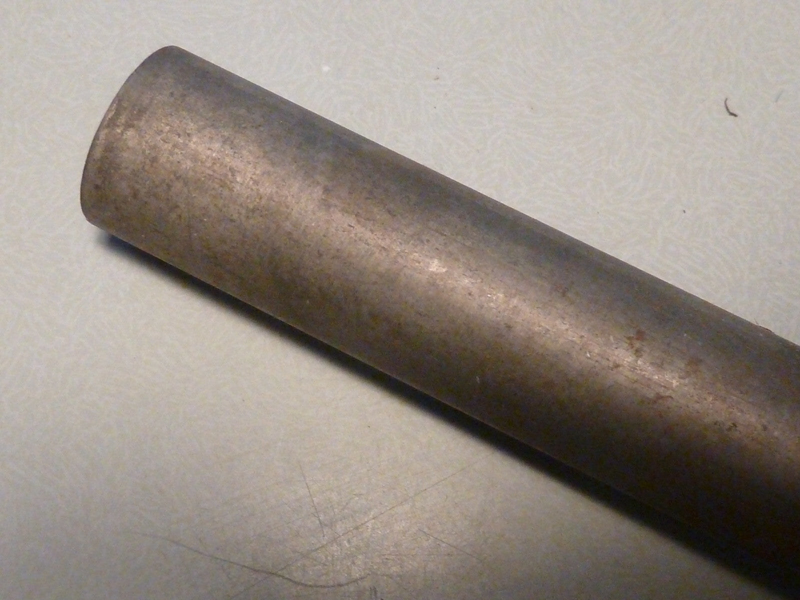 NOS rare  tige tube de selle  25.4 mm vintage acier  113 gr  L 145 mm