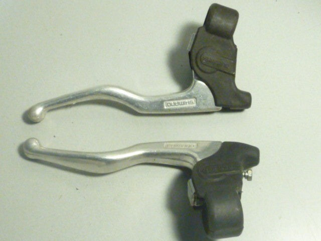2 leviers poignée de freins  Shimano BL AT55 Brake Levers  vintage neuf NOS