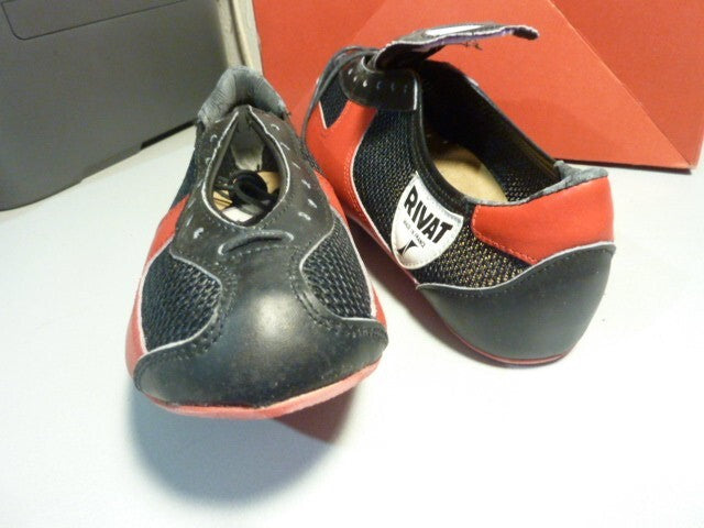 NOS Chaussures cyclisme ancienne RIVAT  523 HUEZ Made in France taille 39 / 40