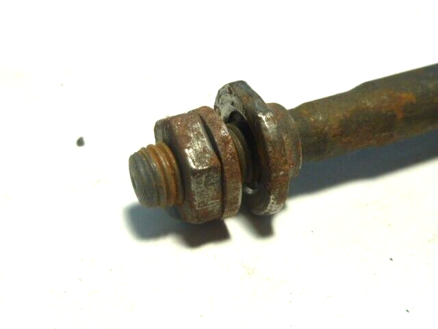✨ 1 Axe pédale droite Lyotard 123 mm neuf ancien stock  velo cyclo solex✨