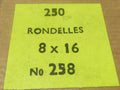 rondelles  M8 x 16mm multi usage boite de 250