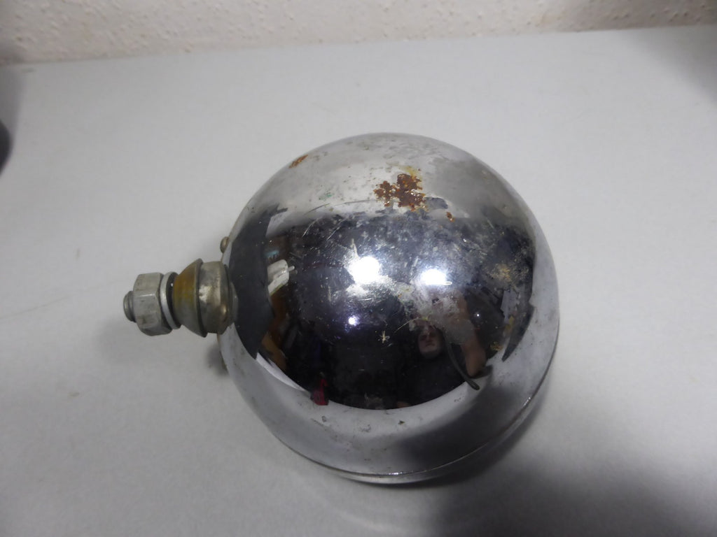 Ancien Phare Feu Arrière chromé HELLA 2-22865 Vintage Moto Mobylette Ø 107mm