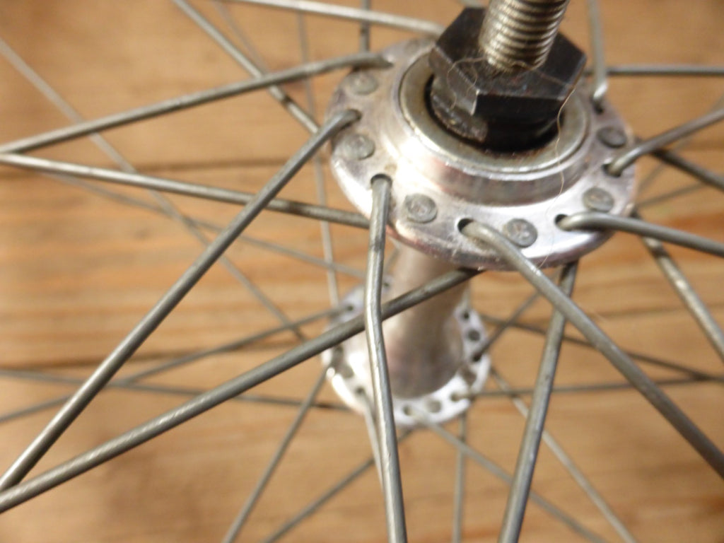 ✨ NOS  Roue Vélo Vintage SAMIR 650B Saminox 1983 – Moyeu Maillard✨
