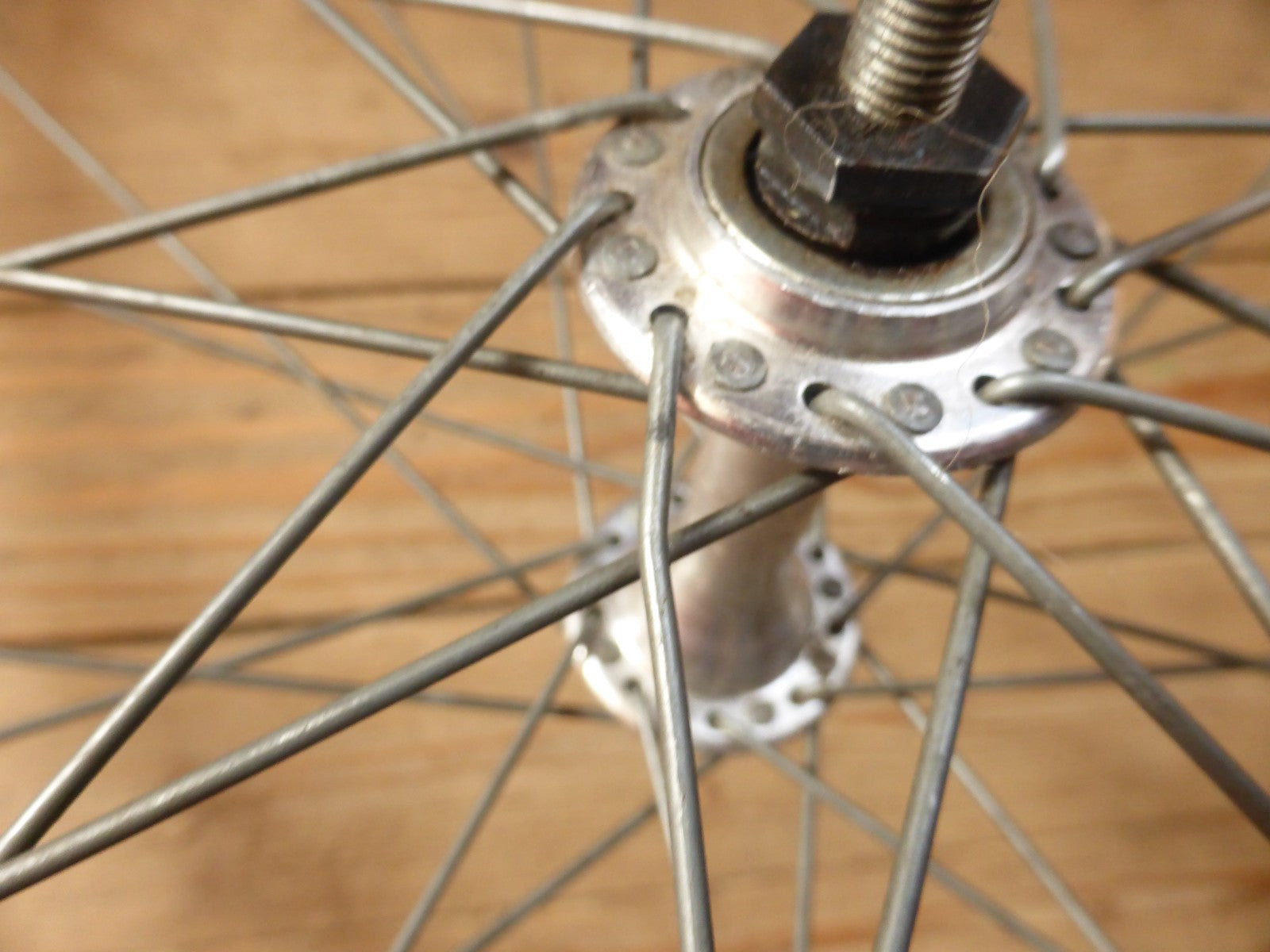 ✨ NOS  Roue Vélo Vintage SAMIR 650B Saminox 1983 – Moyeu Maillard✨