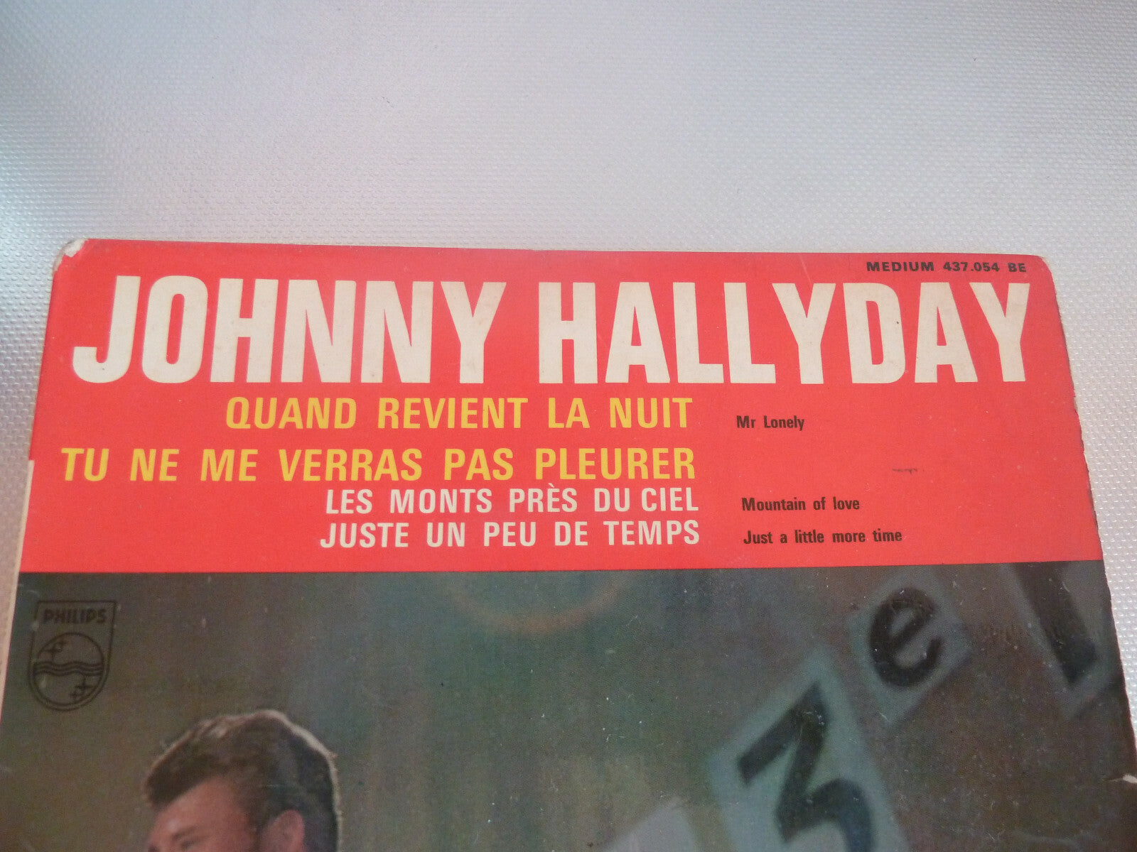 Johnny HALLYDAY     Quand revient la nuit     7'  EP 45 tours