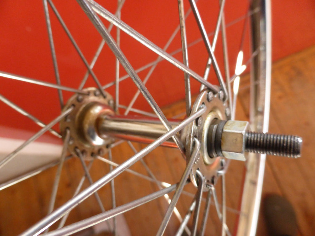 ✨ NOS  Roue Vélo Vintage SAMIR 650B Saminox 1982 – 36 rayons Peugeot Motobecane✨
