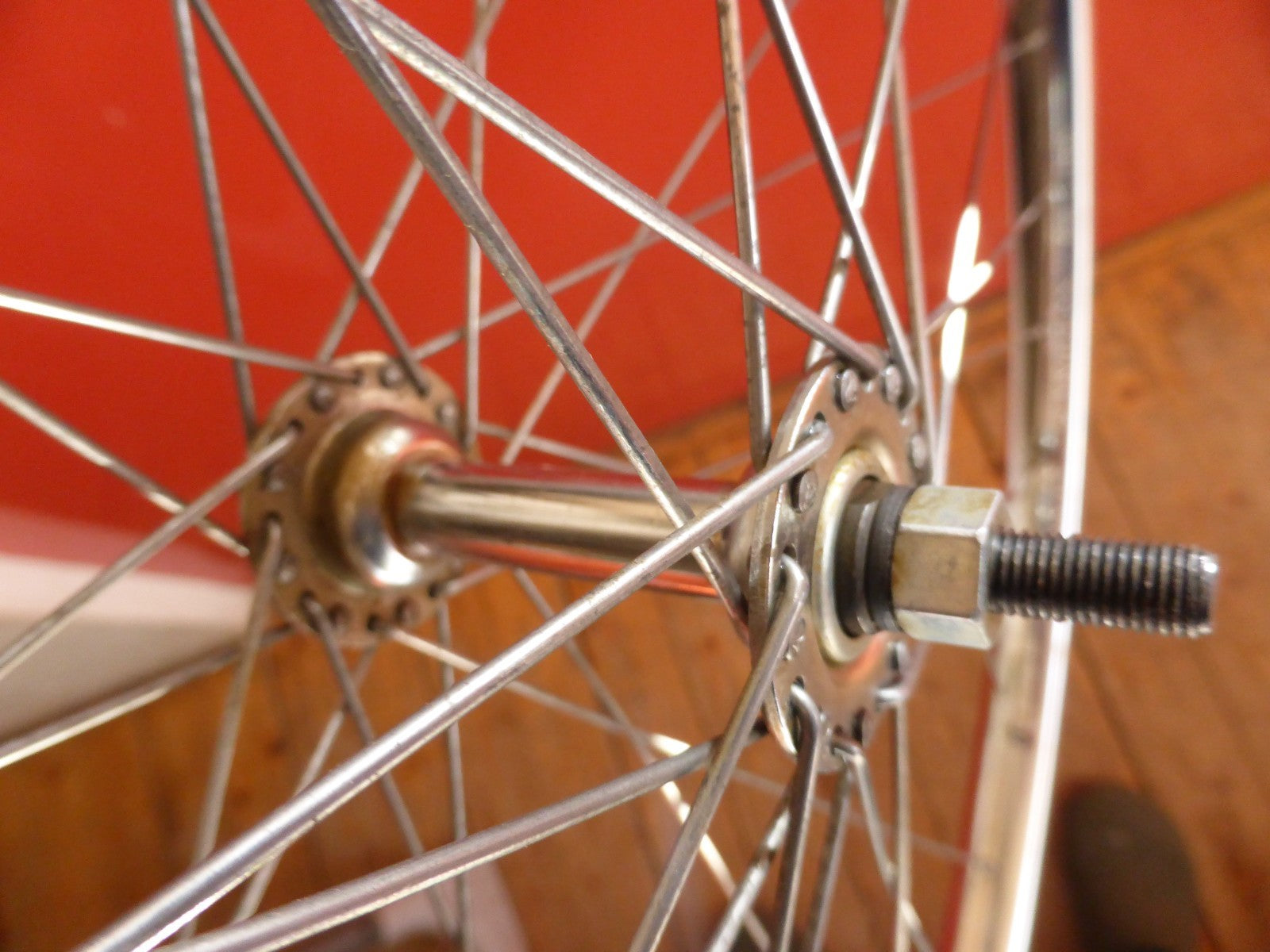 ✨ NOS  Roue Vélo Vintage SAMIR 650B Saminox 1982 – 36 rayons Peugeot Motobecane✨