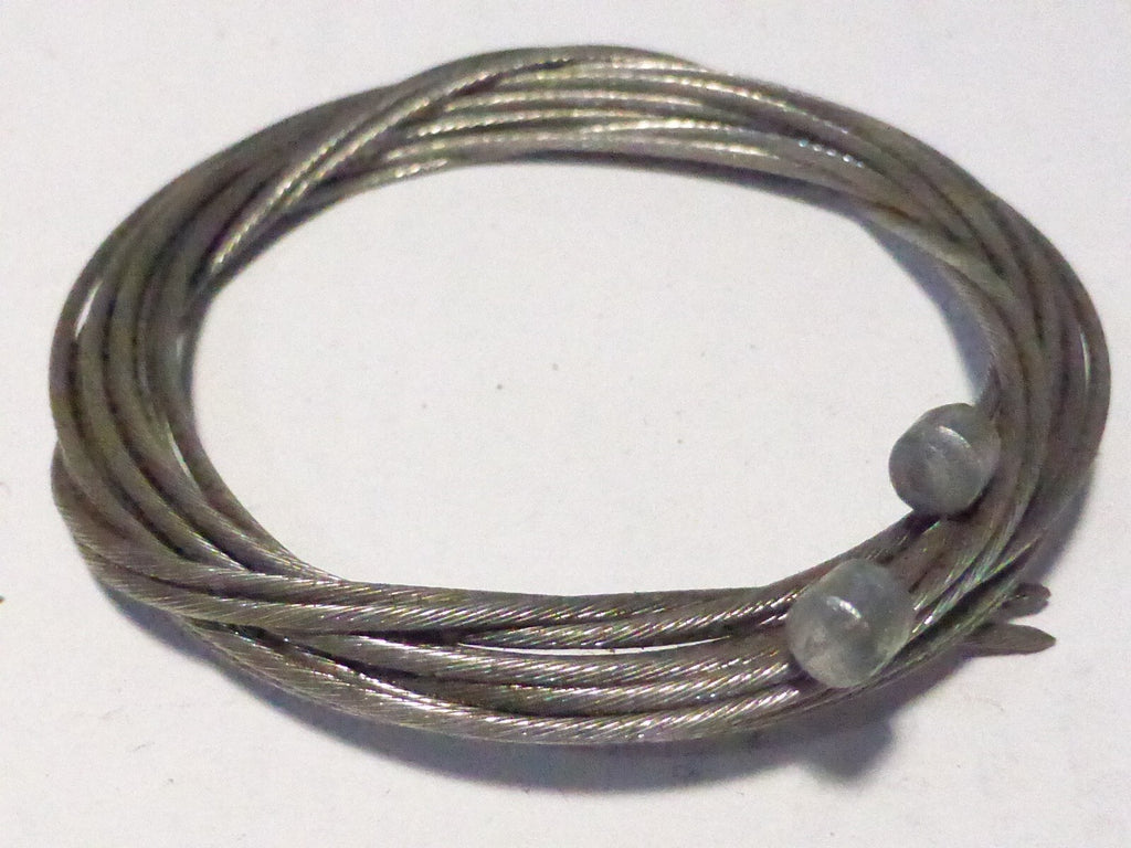 ANCIEN CÂBLE inox dérailleur 1. 3 M  et 0.84M vélo vintage Ø 4,4 mm  L 4.5