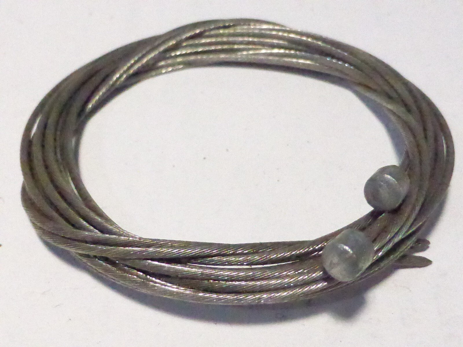 ANCIEN CÂBLE inox dérailleur 1. 3 M  et 0.84M vélo vintage Ø 4,4 mm  L 4.5