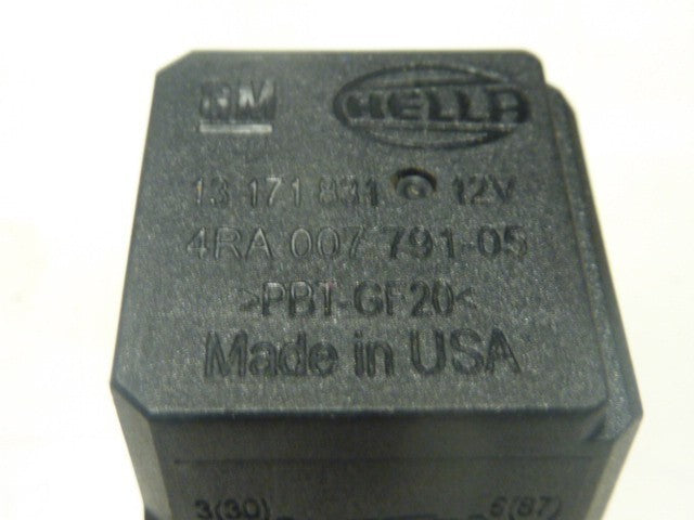 13171831 4RA007791 05 Opel Zafira Vectra Relais Contrôle Module Unité Hella