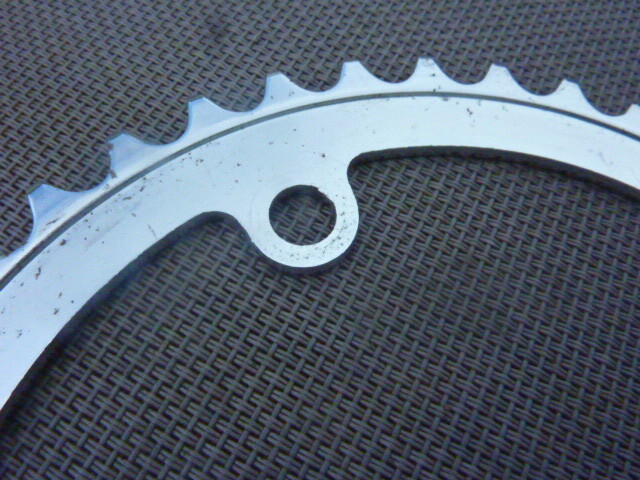 NOS neu Plateau Vintage Acier Chromé 40 Dents BCD 116 Chainring Vélo Ancien