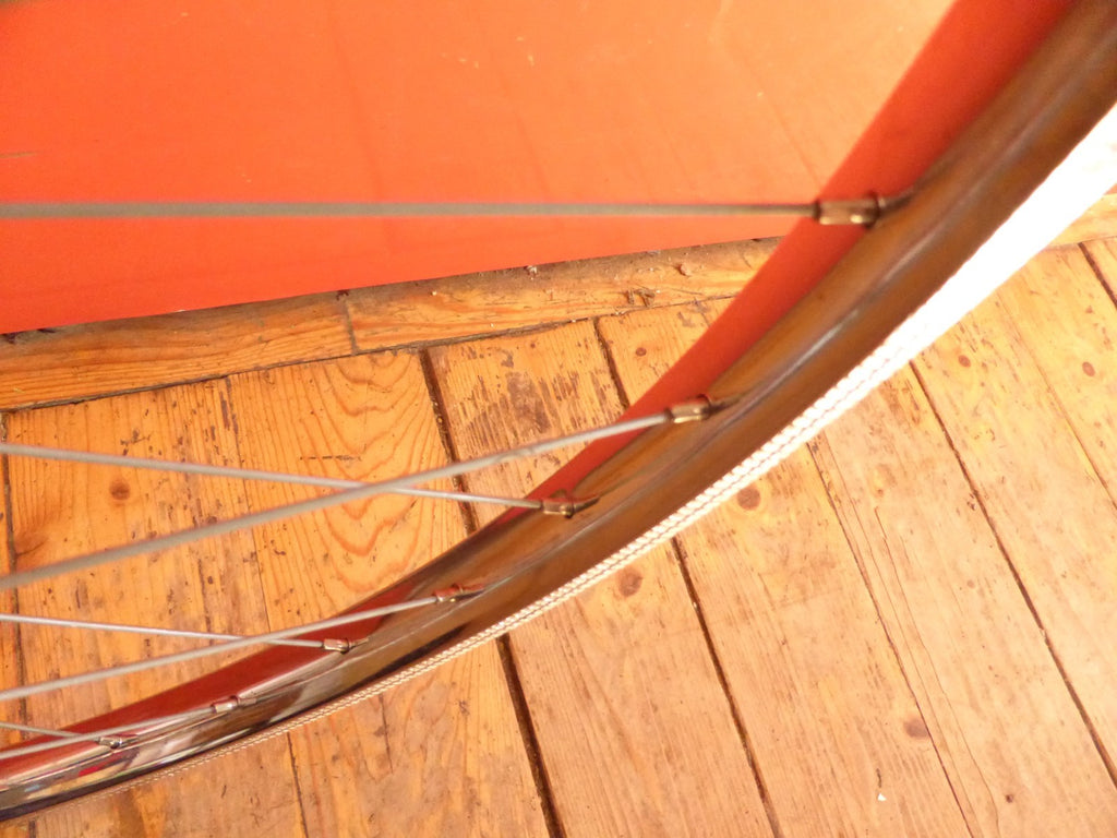 ✨ NOS  Roue avant Vélo Vintage SAMIR 650B Saminox 1982 – Moyeu Maillard✨