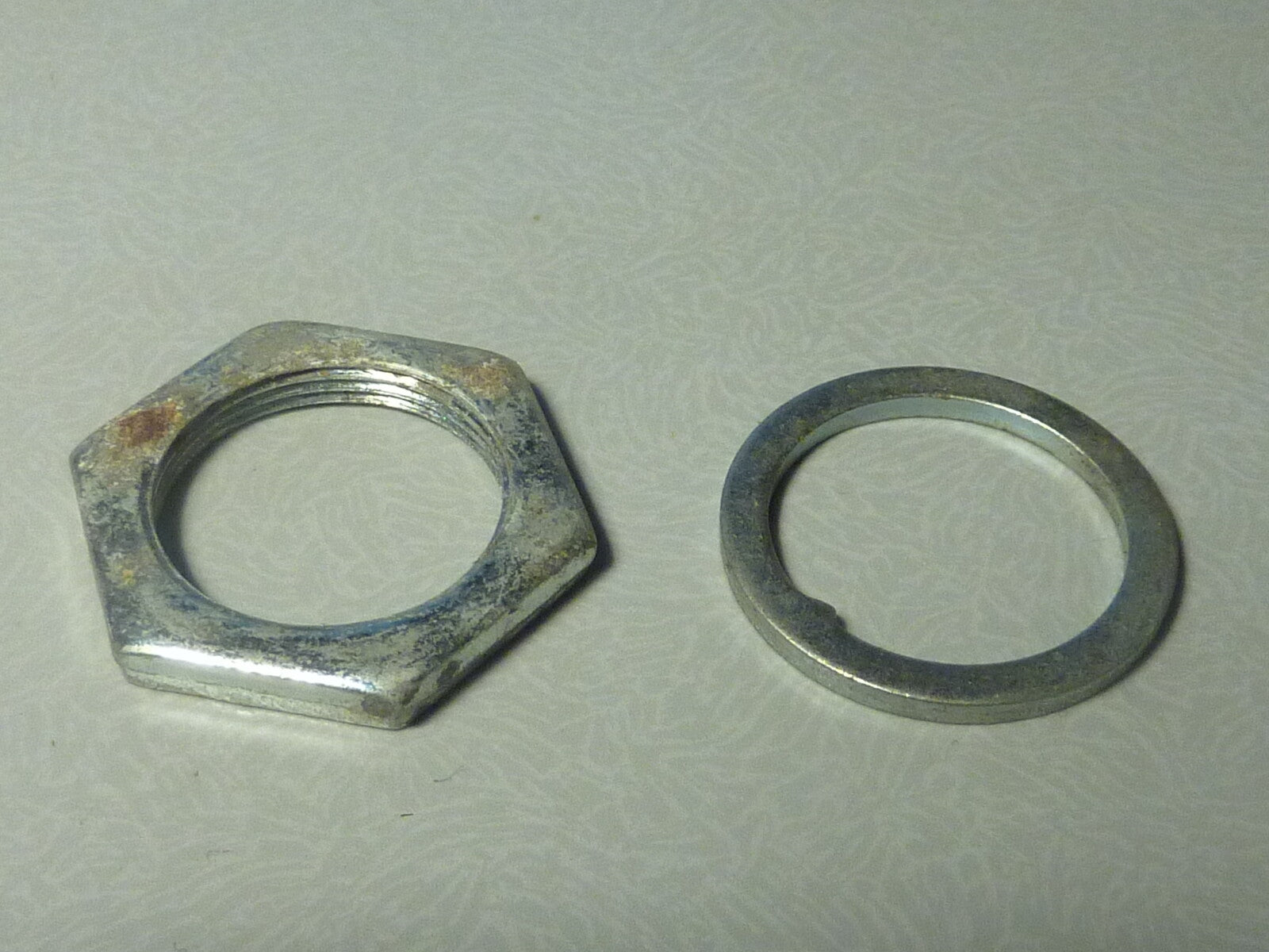 rondelle  écrou boîtier de pédalier  BMX vintage 22 mm