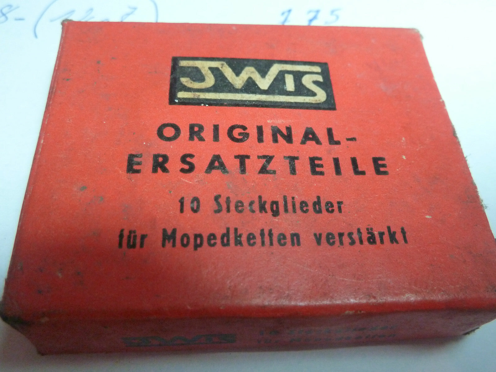 2 Attache rapide chaine moto 12.7x7.75 JWIS original ersatzteile moped verstarkt