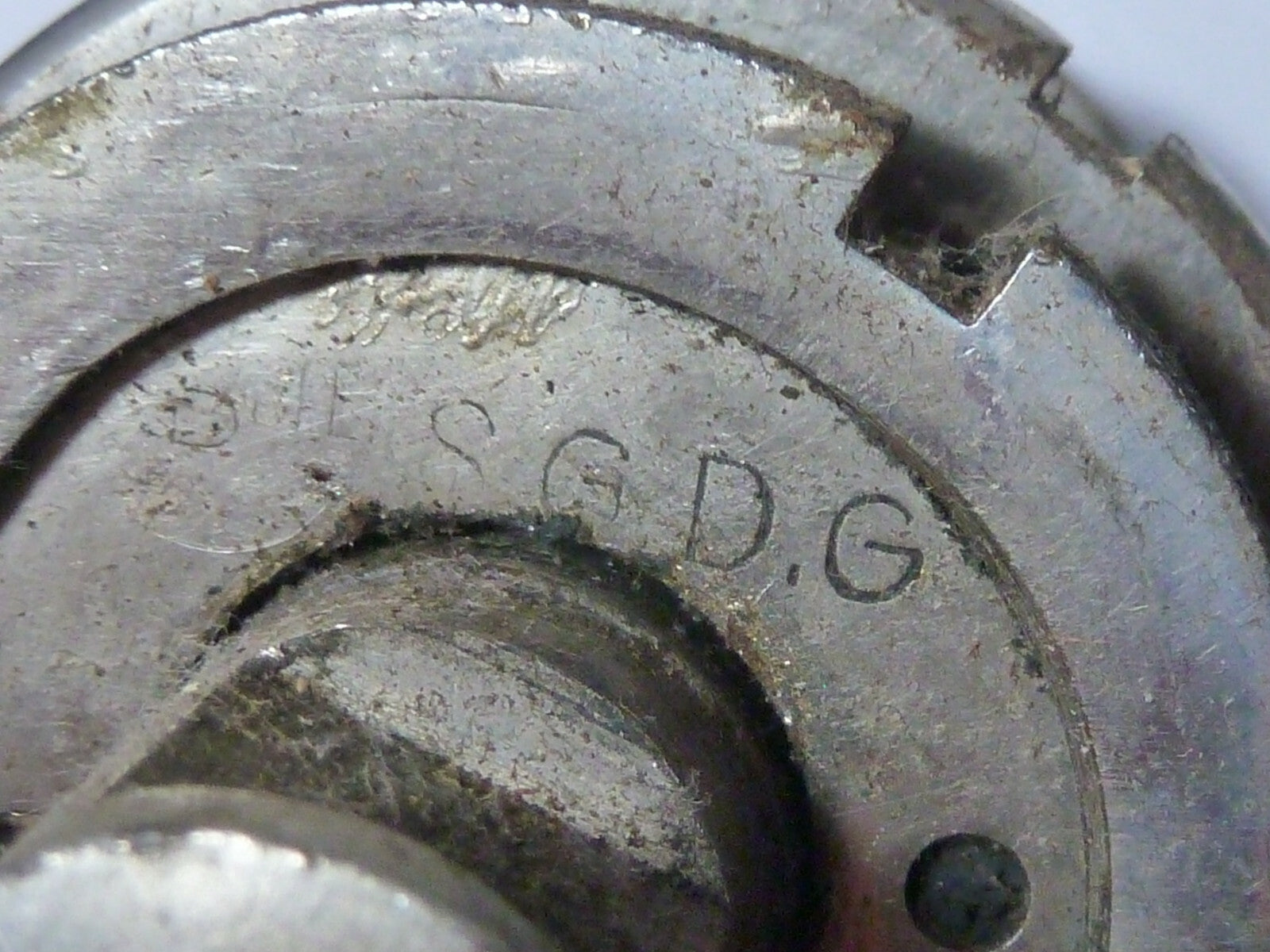 NOS rare ancien boitier d'axe repar Witt breveté 32 mm